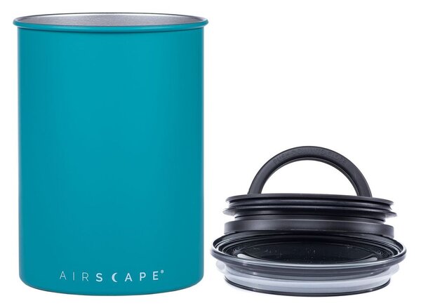 Planetary Design Dóza na kávu Matte Turquoise 500 g Airscape