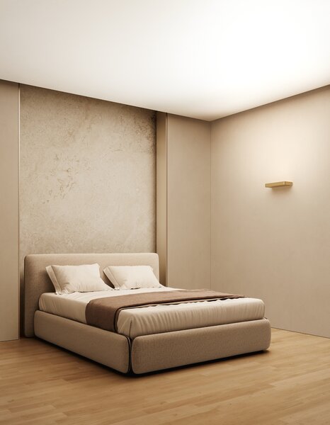 Lodes 21552 1027 Shift large, svítidlo pro nepřímé osvětlení, 1x32,5W LED 2700K TRIAC, matná bílá, 34x15cm