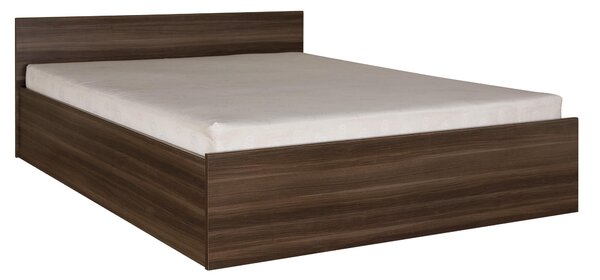 Manželská postel 160 cm Irvine I21 (jasan tmavý) (s roštem a úložným prostorem). Vlastní profesionální přeprava až k Vám domů 606110