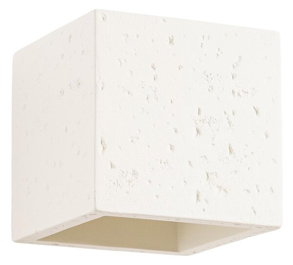 Sollux SL.1844 - Nástěnné bodové svítidlo QUAD 1xG9/8W/230V beton/krémová