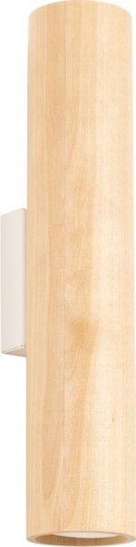 Sollux SL.1878 - Nástěnné svítidlo LINO 2xGU10/10W/230V buk