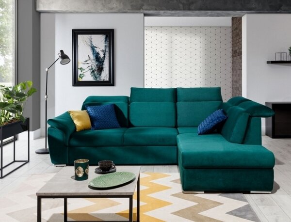 Eltap sedací souprava LORETO, rozkládací, rohová potahový materiál: basic, roh: pravý