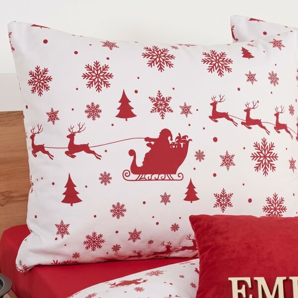 Flanelové povlečení Santa Claus EMI