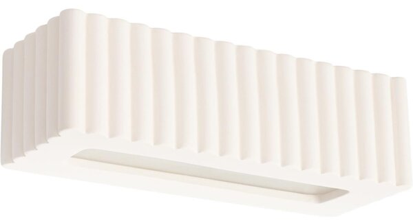 Sollux SL.1885 - Nástěnné svítidlo RIGATA 1xE27/15W/230V keramika/bílá