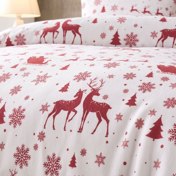Flanelové povlečení Santa Claus EMI