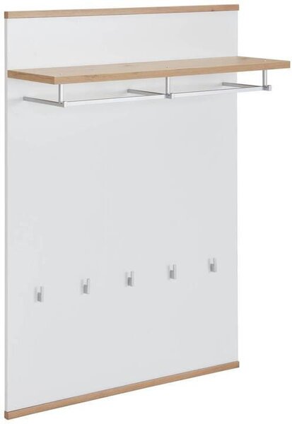 ŠATNÍ PANEL, bílá, dub artisan, 85/119/28 cm Xora - Šatní panely