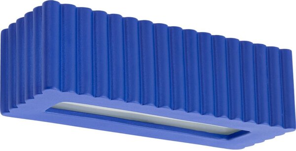 Sollux SL.1889 - Nástěnné svítidlo RIGATA 1xE27/15W/230V keramika/modrá