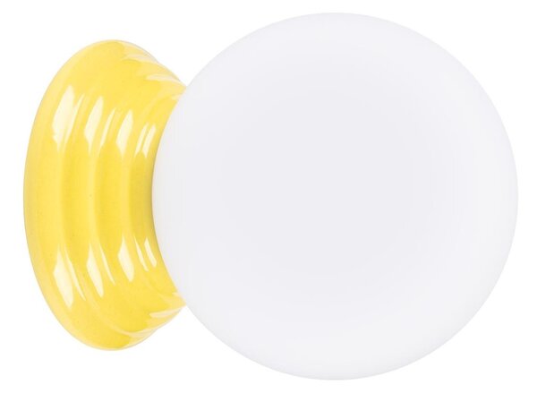 Sollux SL.1892 - Koupelnové nástěnné svítidlo ZORI 1xG9/8W/230V IP44 žlutá