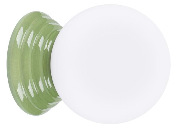 Sollux SL.1894 - Koupelnové nástěnné svítidlo ZORI 1xG9/8W/230V IP44 zelená