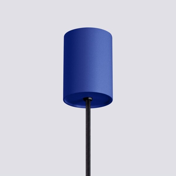 Sollux SL.1874 - Lustr na lanku ESTRIA 1xE14/10W/230V pr. 14 cm modrá