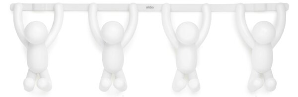 Věšák BUDDY se 4mi háčky bílý UMBRA VÝPRODEJ