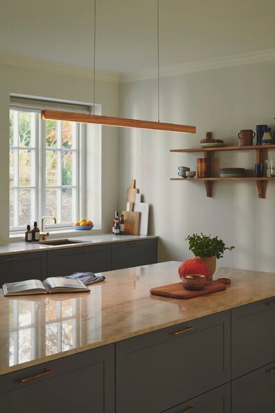 Nordlux Ilgas závěsné svítidlo 1x47 W dřevo 2412053014