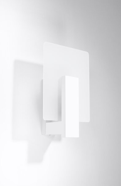 Sollux SL.1092 - Nástěnné svítidlo LAPPO 1xE14/10W/230V bílá