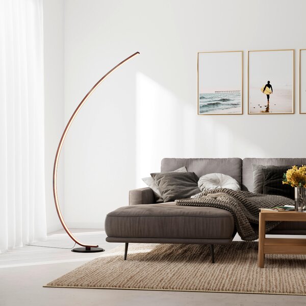 STOJACÍ LED SVÍTIDLO, 81/28/165 cm Novel - Stojací lampy
