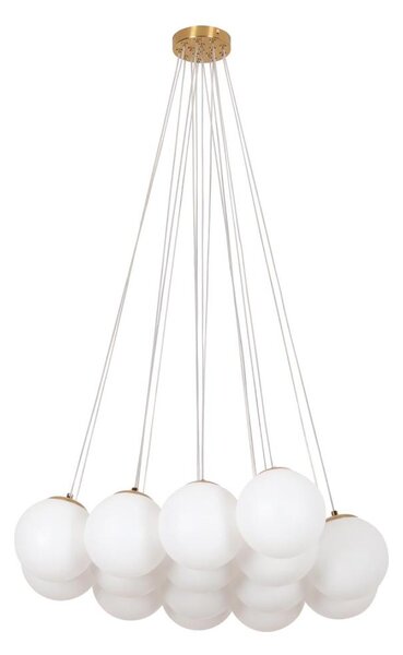 Brilagi - Lustr na lanku GLOBE 15xE14/15W/230V bílá