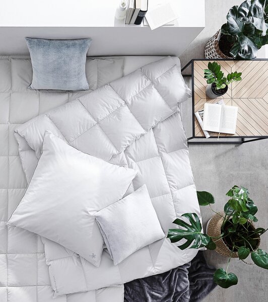 ZIMNÍ PŘIKRÝVKA, 135/200 cm, kachní prachové peří Centa-Star - Přikrývky, Online Only
