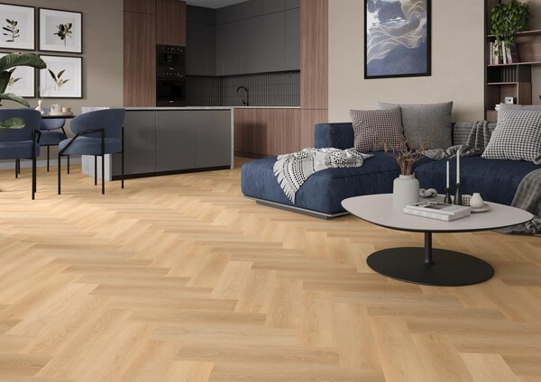 Vinylová podlaha click Afirmax Legnar Herringbone - Dub Hartford 41825