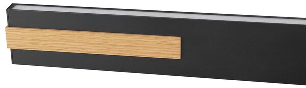 Brilliant Závěsné světlo LED Streamline, délka 130 cm, černé, kov, stmívatelný, Černá, Obývací pokoj / jídelna, kov, Moderní