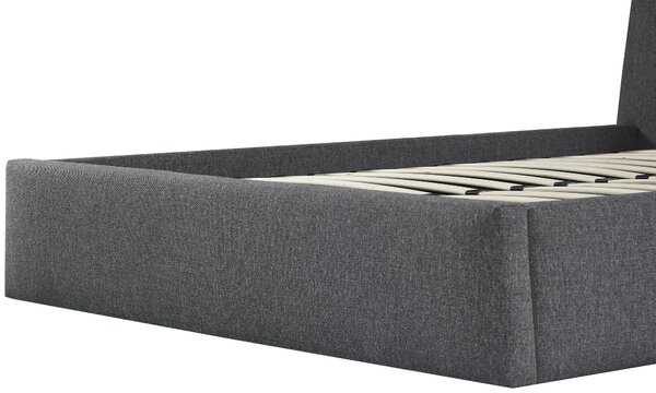 ČALOUNĚNÁ POSTEL, 180/200 cm, šedá Livetastic - Postele s úložným prostorem, Online Only