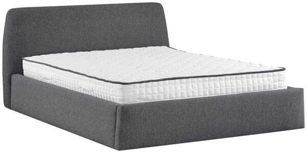 ČALOUNĚNÁ POSTEL, 180/200 cm, šedá Livetastic - Postele s úložným prostorem, Online Only
