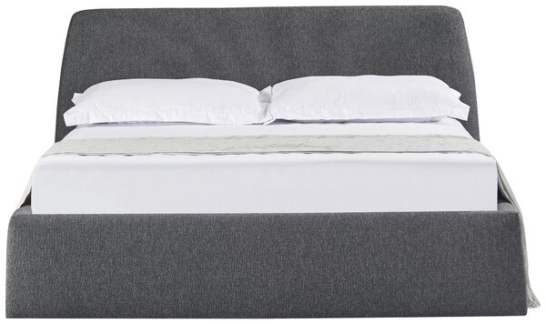ČALOUNĚNÁ POSTEL, 180/200 cm, šedá Livetastic - Postele s úložným prostorem, Online Only