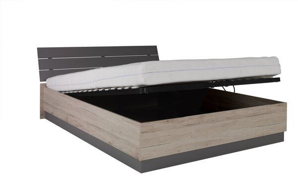 Manželská postel 160 cm Daphis D04 (s roštem)