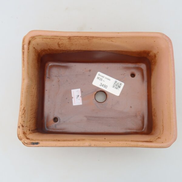 E-bonsai Keramická bonsai miska 18 x 13,5 x 7,5 cm růžová