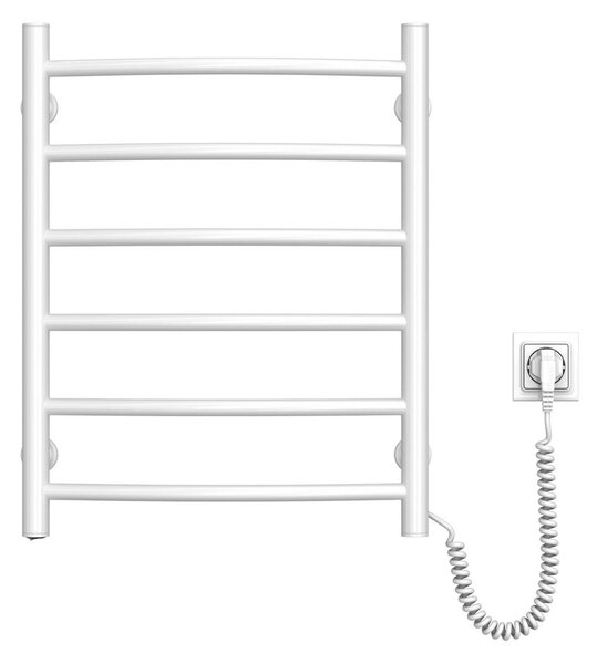 Aqualine Aqualine, SUPE elektrický sušák ručníků, 480x600mm, 148W, bílá, SU148