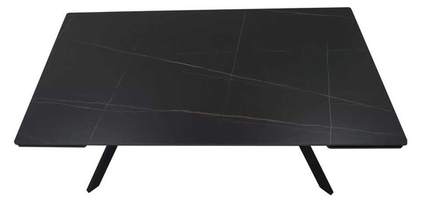 Jídelní stůl Lumiere 160 x 90 cm, černá