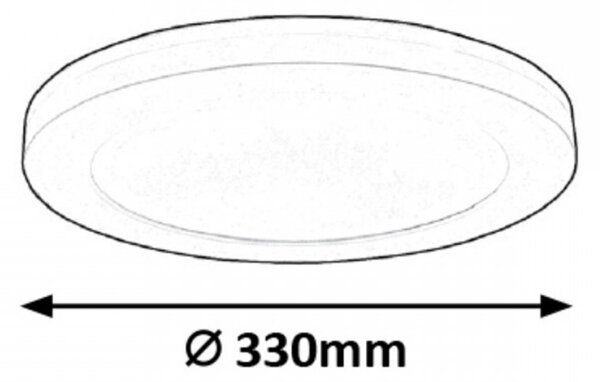 Rabalux 98001490 LED zápustné stropní svítidlo Sonnet 1x30W | 2800lm | 4000K