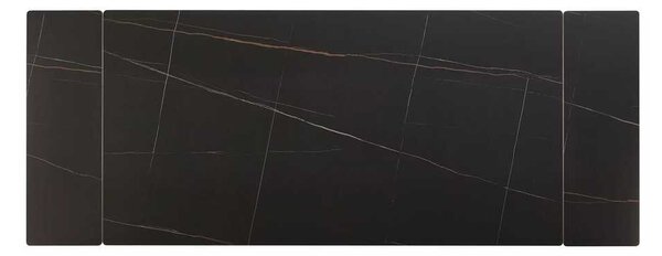Jídelní stůl Lumiere 160 x 90 cm, černá