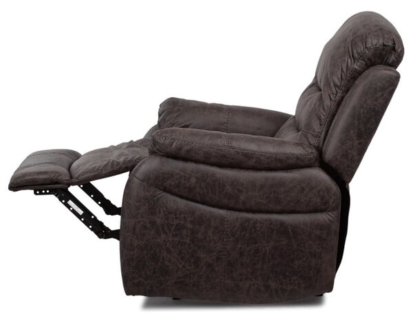 Polohovací křeslo hnědé TV-4086 BR