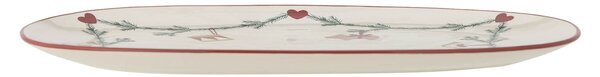 Servírovací talíř Yule Nature Oval 38,5 cm