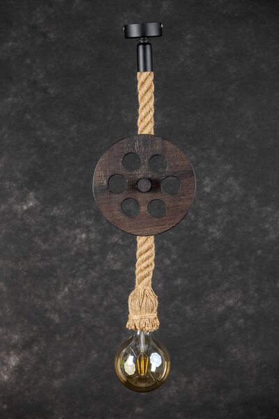 Závěsné svítidlo loftové LOCH NESS wenge