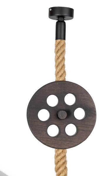 Závěsné svítidlo loftové LOCH NESS wenge