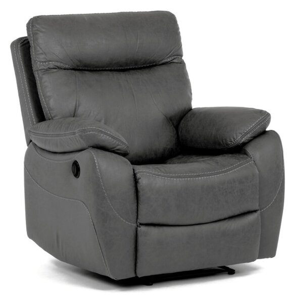 Polohovací křeslo šedé, elektrické TV-4094 GREY3