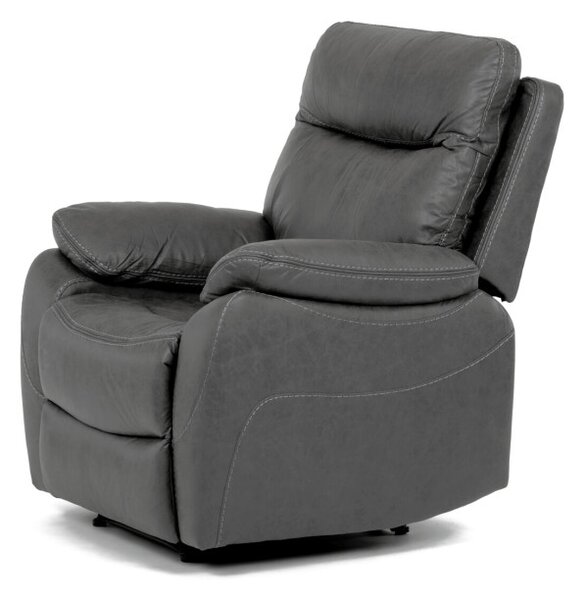 Polohovací křeslo šedé, elektrické TV-4094 GREY3