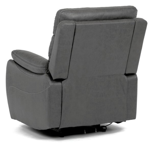 Polohovací křeslo šedé, elektrické TV-4094 GREY3