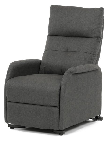 Polohovací křeslo šedé, elektrické TV-5482 GREY2
