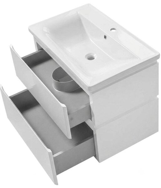 Lavedo Lion II 80 White koupelnová skříňka s umyvadlem