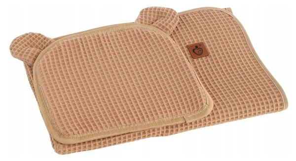 Hnízdečko (kokon) pro miminko - BABYMAM AIR 3D SAFE SLEEP SET - cappuccino