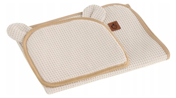 Hnízdečko (kokon) pro miminko - BABYMAM AIR 3D SAFE SLEEP SET - béžové