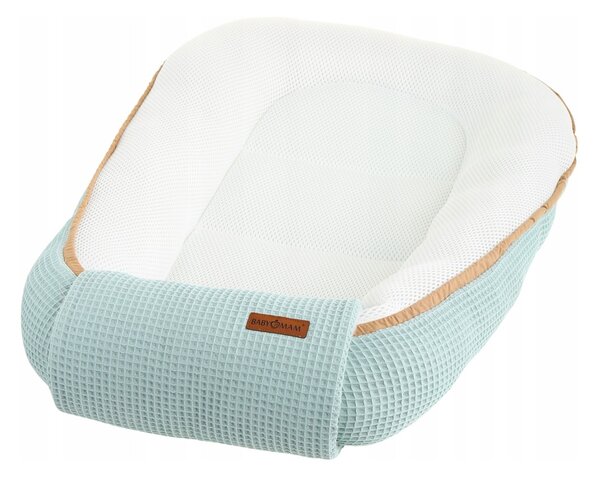 Hnízdečko (kokon) pro miminko - BABYMAM AIR 3D SAFE SLEEP SET - šalvějové