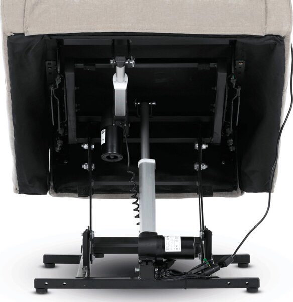 Polohovací křeslo béžové, elektrické TV-7072 LAN2