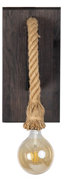 Nástěnné svítidlo loftové LOCH NESS wenge