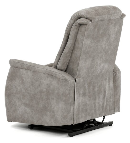 Polohovací křeslo šedé, elektrické TV-Q8575 GREY3