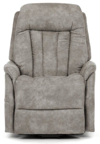 Polohovací křeslo šedé, elektrické TV-Q8575 GREY3