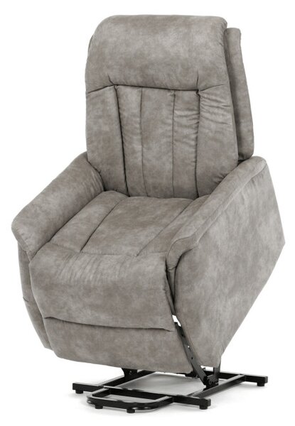 Polohovací křeslo šedé, elektrické TV-Q8575 GREY3