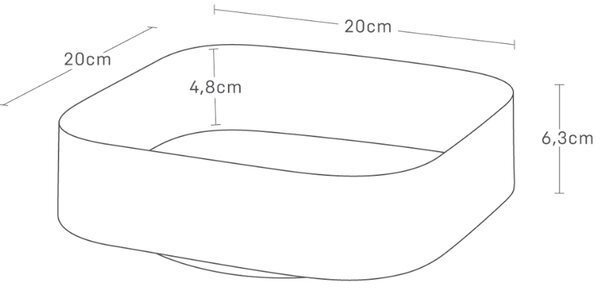 Černý plastový otočný úložný organizér Yamazaki Tower 20 cm