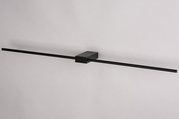 Nástěnné designové LED svítidlo Genesis 90 Black (LMD)